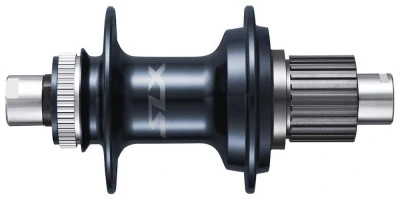 Shimano SLX FH-M7110-B tmavě šedý disc 32d Center lock 12mm e-thru-axle 148mm 12 speed zadní náboj