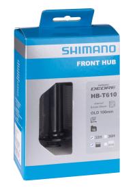 SHIMANO Náboj přední DEORE HBT610BL černý 32 děr