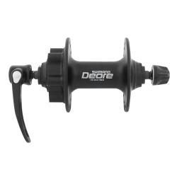 SHIMANO Náboj predný HBM525BL čierny kot. 6 dier 32 dier SHIMANO Náboj predný HBM525BL čierny kot. 6 dier 32 dier
