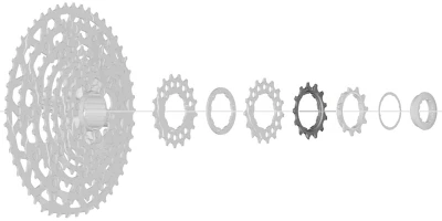 Shimano CS-LG700 Linkglide 13 zubů pastorek pro 11pastorkové kazety