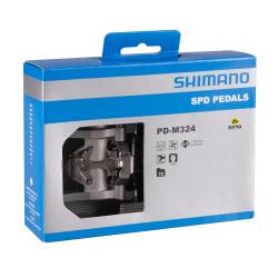 SHIMANO Pedále MTB SPD PDM324 so zarážkami