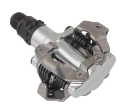 SHIMANO Pedály MTB SPD PDM520S stříbrné SHIMANO Pedály MTB SPD PDM520S stříbrné