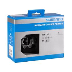 SHIMANO Pedály MTB SPD PDT421 černé
