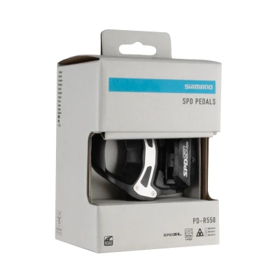 SHIMANO Pedály silniční SPD SL PDR550 černé + zarážky
