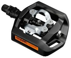 Shimano pedály SPD PD-T421 s klecí a s kufry SM-SH56 černé, v krabičce Shimano pedály SPD PD-T421 s klecí a s kufry SM-SH56 černé, v krabičce