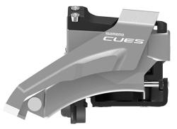 Shimano přesmykač Cues FD-U4000-L 10,9 speed 34,9 mm (31,8 a 28,6 mm ) Top Swing, v krabičce