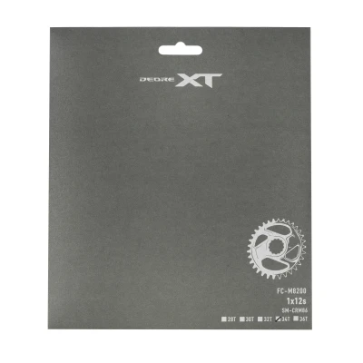 SHIMANO XT FC-M8200 12k 34 zubů převodník na kliky MTB