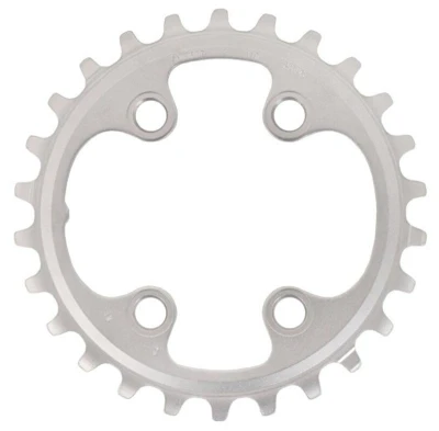 Shimano XT FC-M8000-2 stříbrný 24 zubů, 2x11 speed (pro 34-24 zubů) převodník