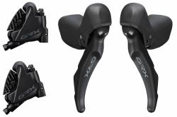 Shimano radenie GRX 600 dual control 2x11 speed, brzdy RX400 (pár) J-kit, MNT 10mm