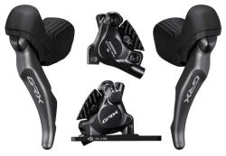 Shimano řazení GRX RX820 dual control 1x12 speed, třmeny BR-RX820 (pár) J-kit