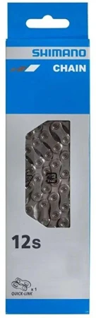 Shimano řetěz CN-M8100 12 speed XT [34]SIL-TEC[34] 138 článků se spojkou Quick-link, v krabičce
