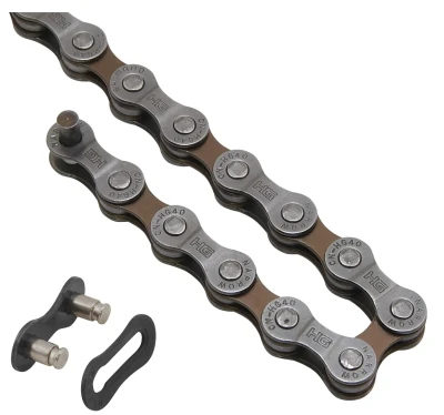 SHIMANO Řetěz SH CNHG40 šedý balený +spojka 8k