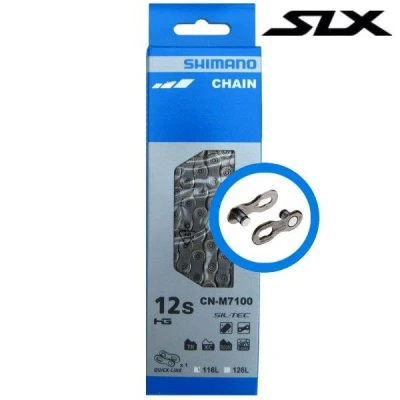 Shimano SLX CN-M7100 PRO 12KOLO 126 článků řetěz Shimano SLX CN-M7100 PRO 12KOLO 126 článků řetěz