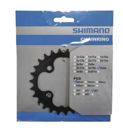 Shimano SLX M660 26ZUBŮ 3x9 černý převodník Shimano SLX M660 26ZUBŮ 3x9 černý převodník