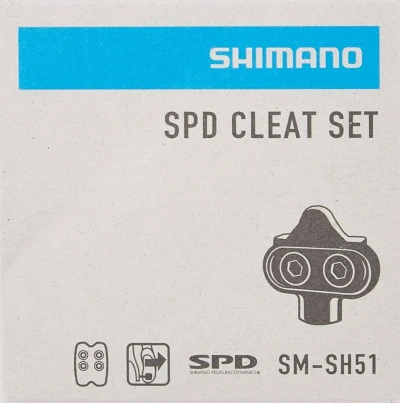 Shimano SPD MTB SM-SH51 Balené zarážky treter
