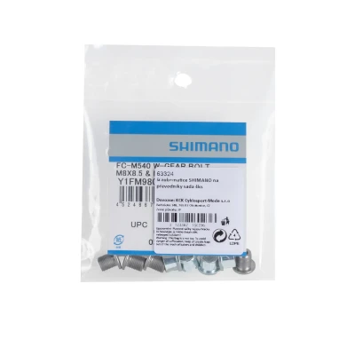 SHIMANO šroub a matice na převodníky, sada 4 ks