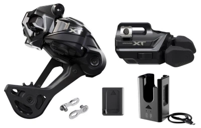 Shimano XT M8250 Di2 12sp. I-spec EV upgrade kit řadicího systému