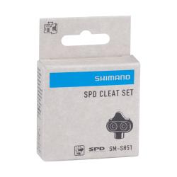 SHIMANO Zarážky-kufre SPD SM-SH51 čierne bez plechu