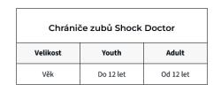 Shock Doctor 4000 Yth dětský chránič zubů V1.5
