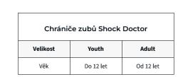 Shock Doctor 8302 Youth chránič zubů Basketball Chicago Bulls