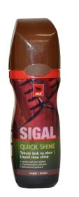 Siga Čierny tekutý lesk na topánkyL 75 ml