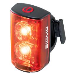 SIGMA Blikačka zadní BUSTER RL80 USB, černá
