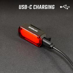 Sigma Blikačka zadná NYTE CLIP, USB-C, čierne