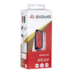 Sigma Blikačka zadná NYTE CLIP, USB-C, čierne