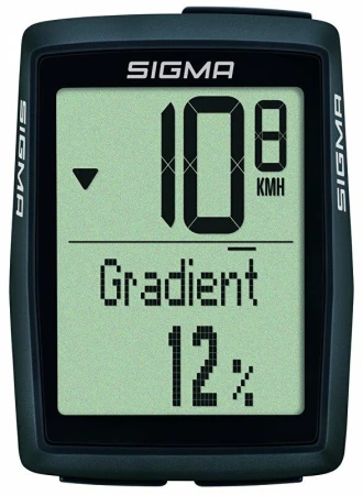 Sigma BC 14.0 WR černý kabelový cyklocomputer