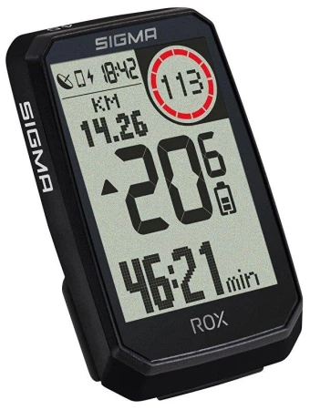 Sigma Rox 4.0 Endurance GPS černý cyklocomputer