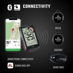 Sigma computer Rox 4.0 GPS černý SET se sensory