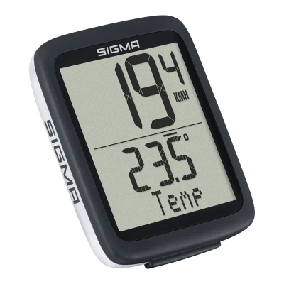 SIGMA Počítač BC 10.0, černo-bílý SIGMA Počítač BC 10.0, černo-bílý