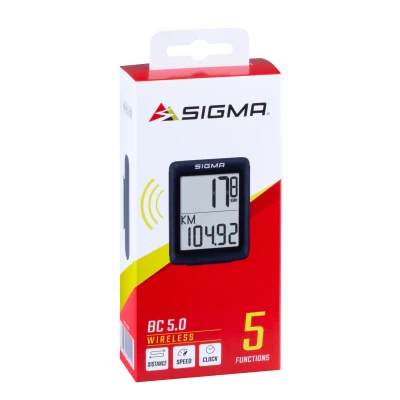 SIGMA Počítač BC 5.0 ATS WL černý