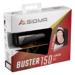 SIGMA Světla BUSTER150/NUGGET II, přední+zadní