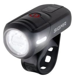 SIGMA Svetlo predné AURA 45 USB, čierne