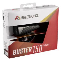 SIGMA Světlo přední BUSTER 150 USB, černé