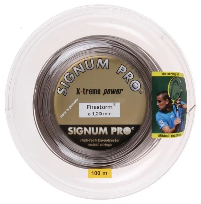 Signum Pro Firestorm Youzhny tenisový výplet 100 m Signum Pro Firestorm Youzhny tenisový výplet 100 m