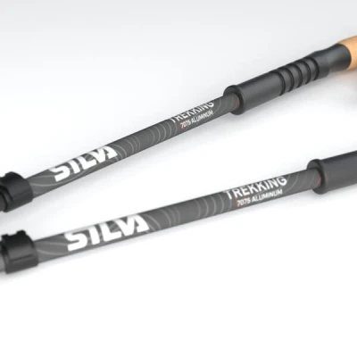 Silva Hole Trekking Aluminum Cork šedá UNI