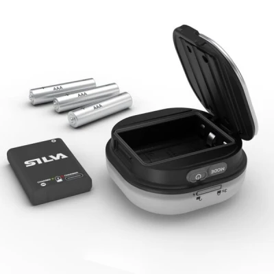 Silva Svítilna SILVA Glow Black černá
