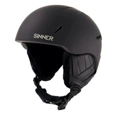 Sinner CREST MATTE BLACK 2025 lyžařská přilba Sinner CREST MATTE BLACK 2025 lyžařská přilba