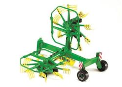 Přívěs KRONE obraceč sena 1:16 za traktor CLAAS 1:16 Přívěs KRONE obraceč sena 1:16 za traktor CLAAS 1:16