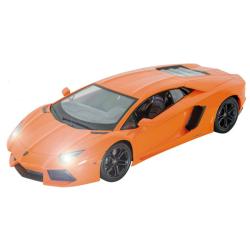 Siva RC auto Lamborghini Aventador 1:10 barva oranžová Siva RC auto Lamborghini Aventador 1:10 barva oranžová