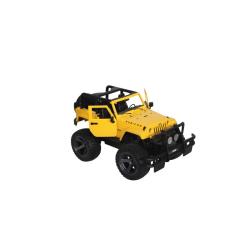 Siva RC Jeep Wrangler 1:14 žlutá, dálkově otevírané dveře