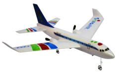 Siva RC Airbus RTF s gyroskopickou stabilizáciou, 2,4 GHz modrý