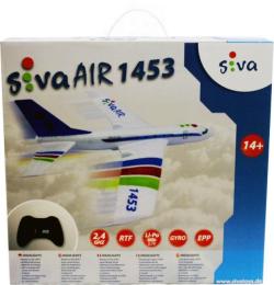 Siva RC Airbus RTF s gyroskopickou stabilizací, 2,4 GHz modrý