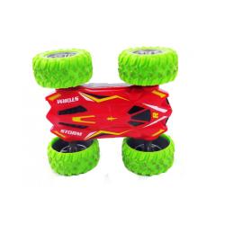 Siva RC oboustranné auto GreenWolve Stunt Car 4040 zelená
