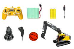 Siva RC pásový bagr Volvo 3v1 1:16