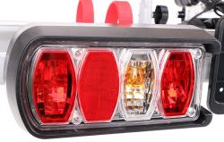 SIXTOL Nosič kol na tažné zařízení E-BIKE 2 - 2 elektrokola + adaptér el. přípojky zdarma