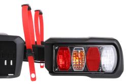 SIXTOL E-BIKE 2 PREMIUM - 2 elektrokola nosič kol na tažné zařízení