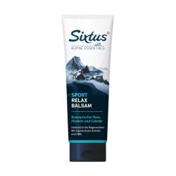 SIXTUS SPORT RELAX BALM (krém regenerační), 125 ml SIXTUS SPORT RELAX BALM (krém regenerační), 125 ml